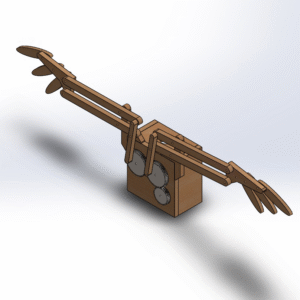 Mechanical Bird Flapping Mechanism